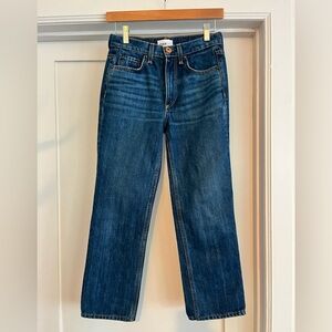 ASKK NY Women’s 26” 3  Deep Blue Straight Jeans